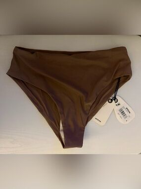 Prana Taupe Brown Bikini Bottom